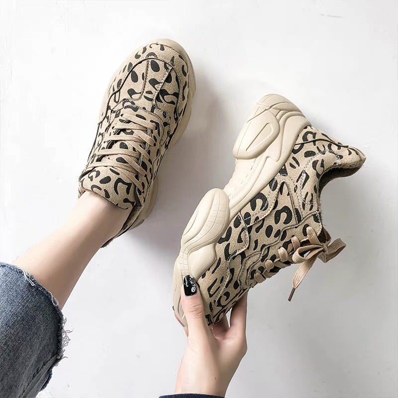 Leopard Print Sneakers