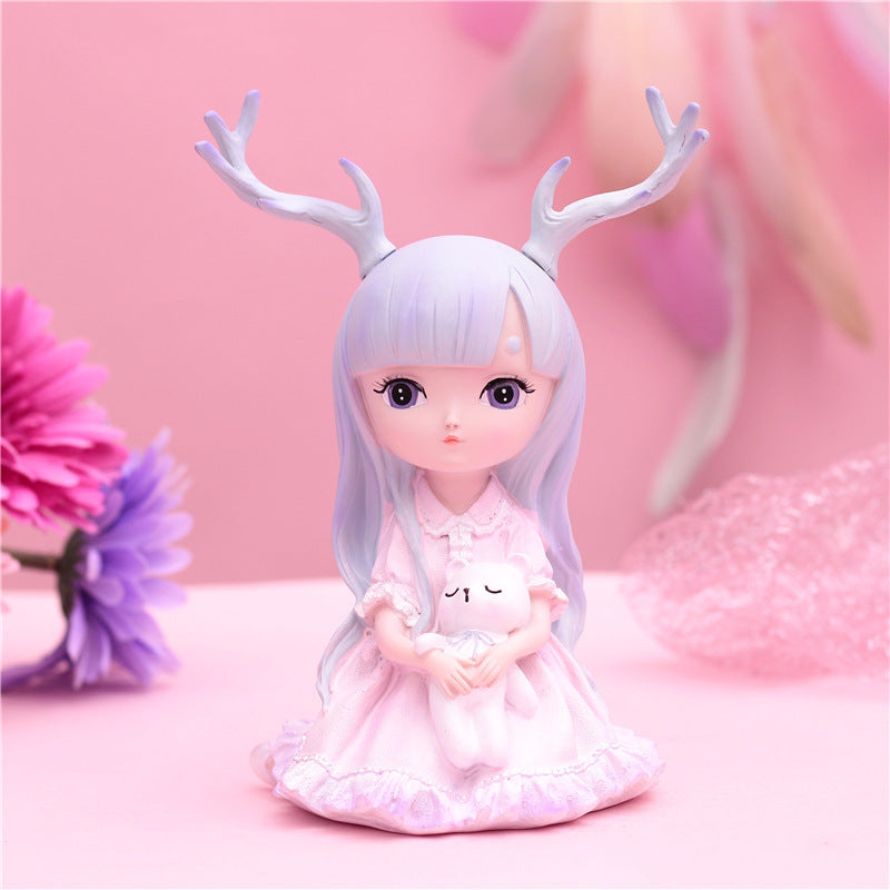 Deer Of The Deer Girl Heart Decoration Girls Room Bedroom Cute Decoration Birthday Gift Ideas
