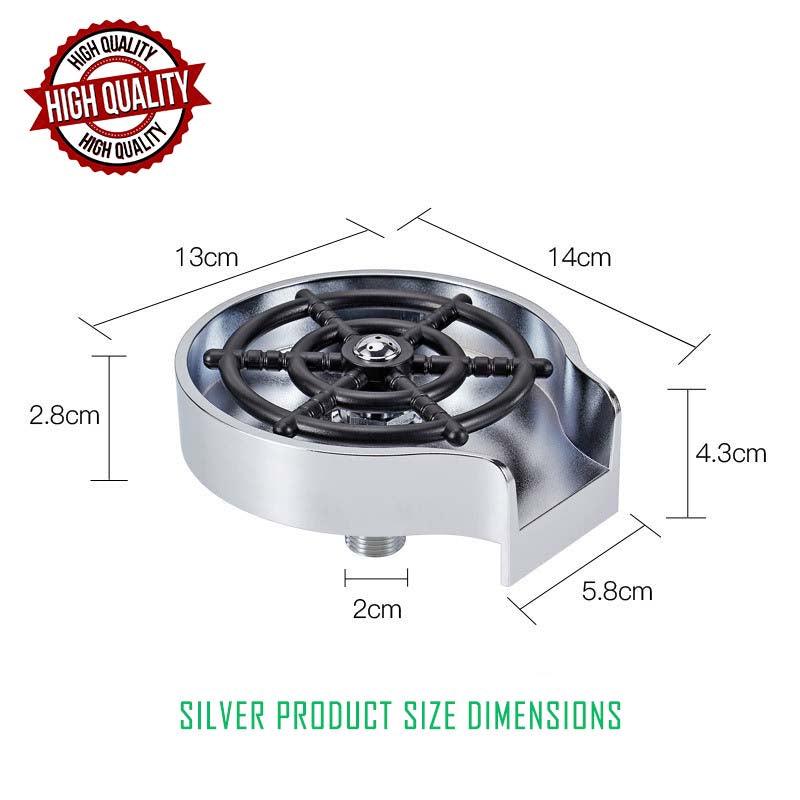 Blast Away Mess: The Multi-Function Automatic Washer for Cups, Glasses & More! - US Style Inc.