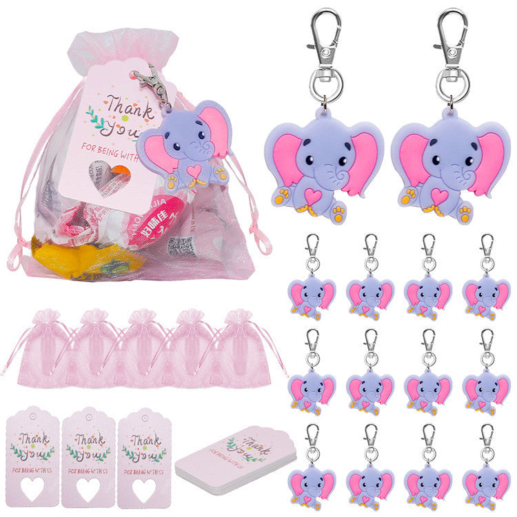 Elephant Party Theme Birthday Party Scene Layout Decoration Suit