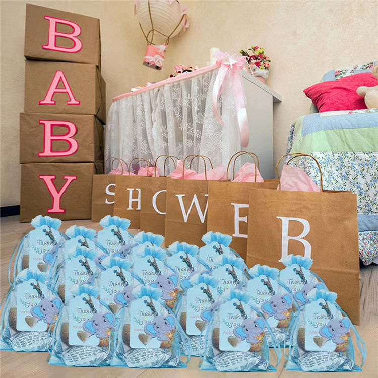 Elephant Party Theme Birthday Party Scene Layout Decoration Suit