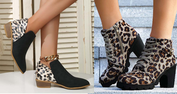 Ladies Leopard Print Shoes