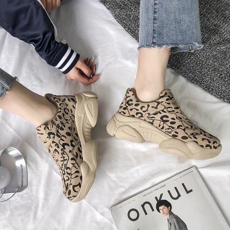 Leopard Print Sneakers