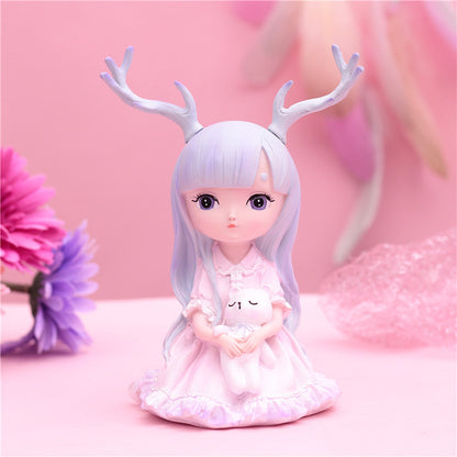 Deer Of The Deer Girl Heart Decoration Girls Room Bedroom Cute Decoration Birthday Gift Ideas