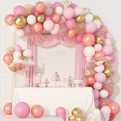 Rose Gold Latex Balloon Set Wedding Event Birthday Party Decoration Balloons