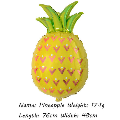 Summer Fruit Party Birthday Decoration Balloons