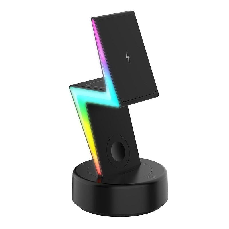 3-in-1 Wireless Charging Stand: Power Up Phone & Airpods (Qi-Enabled) - US Style Inc.