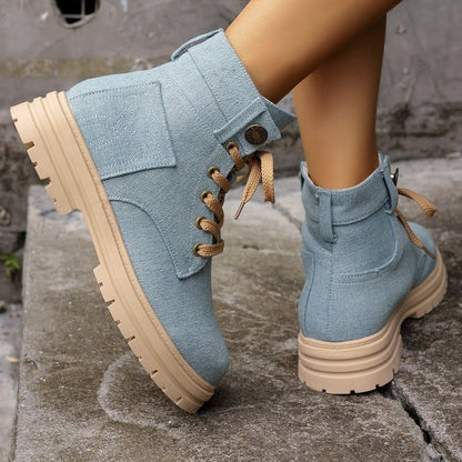 Women's Denim Boots