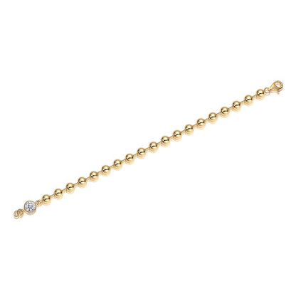 Luxury Fashion Mossan Diamond S925 Silver Bracelet Comparable To Natural Diamonds