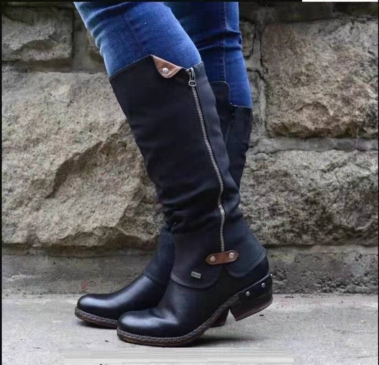 Versatile Women's Mid-Calf Ankle Boots