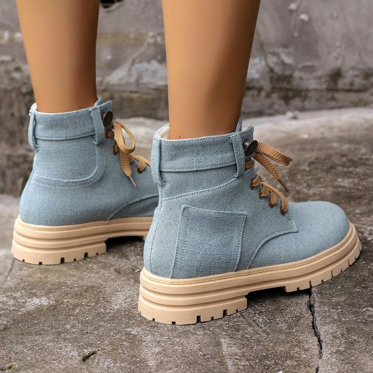 Women's Denim Boots