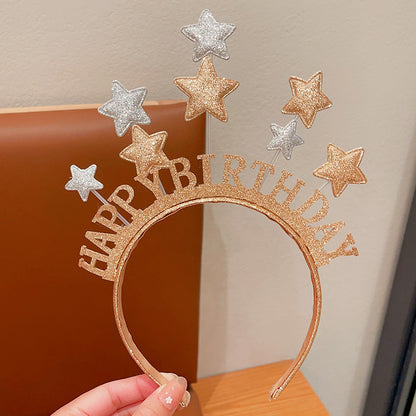 New Cute Children's Headband Princess Birthday Photo Decoration Accessories