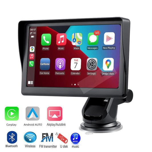 7 IPS Car Smart Screen Wireless Carplay Auto Mobile Phone Projection Screen Navigation - US Style Inc.