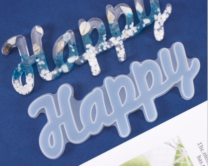Birthday listing decoration crystal epoxy mold