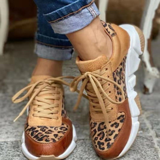 leopard print sneakers