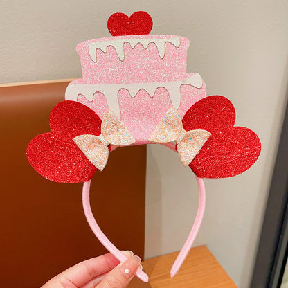 New Cute Children's Headband Princess Birthday Photo Decoration Accessories