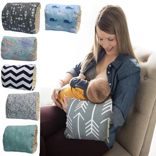 Adjustable Baby Cotton Nursing Arm Pillow Breastfeeding Washable Baby Infant Nursing Breastfeeding Pillow Cushion Arm Pad - US Style Inc.