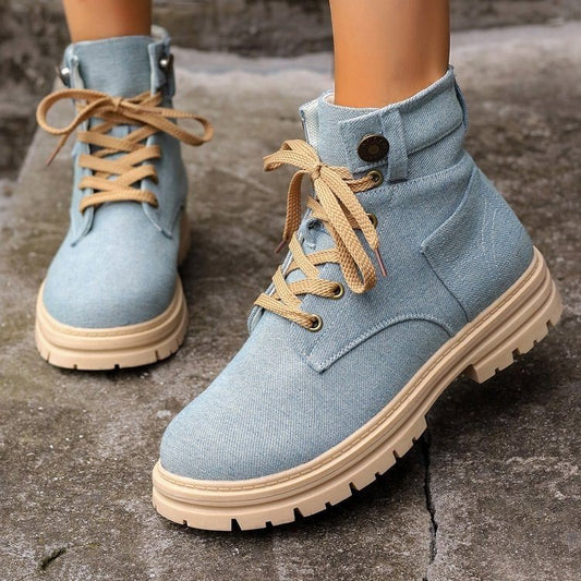 Women's Denim Boots