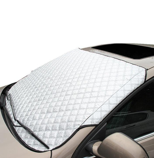 Car snow block front windshield antifreeze cover winter front gear snowboard windshield snow cover frost guard - US Style Inc.