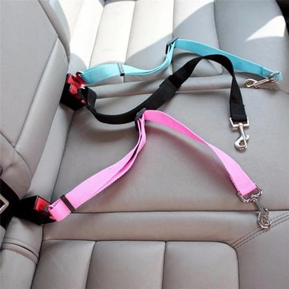 Comfy & Secure: Adjustable Dog Car Harness Seat Belt - US Style Inc.