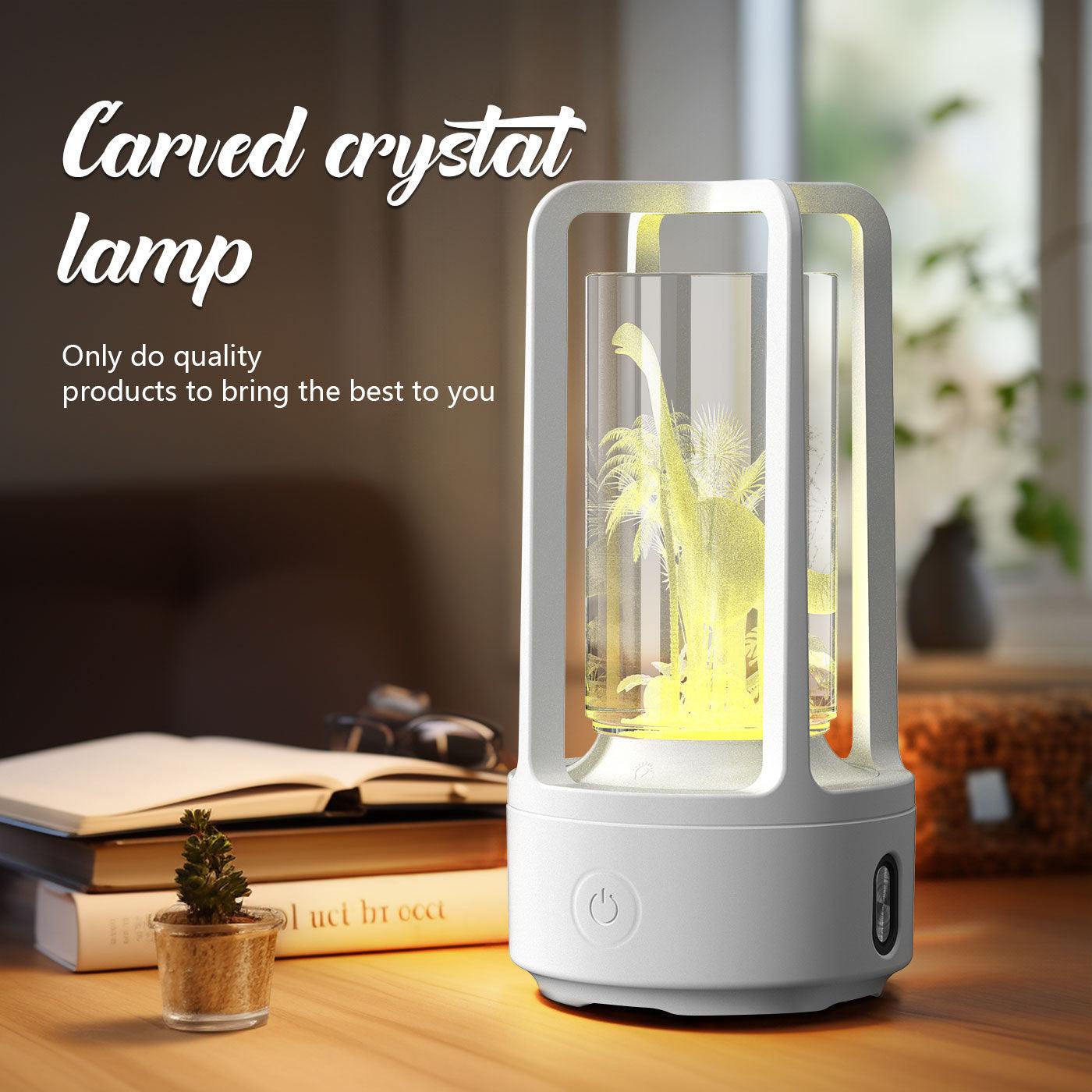 Creative 2 In 1 Audio Acrylic Crystal Lamp And Bluetooth Speaker Valentine's Day Gift Touch Night Lamp - US Style Inc.