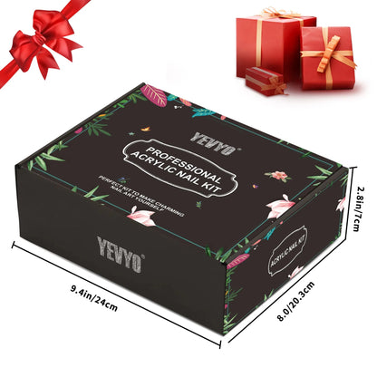 Acrylic Nail Kit With Drill, 4 Colors Gel Polish And UV Light Nail Kit, Birthday Gifts For Women, Valentines Day Gifts For Girl, Professional Nails Kit Acrylic Set With Everything For Beginners