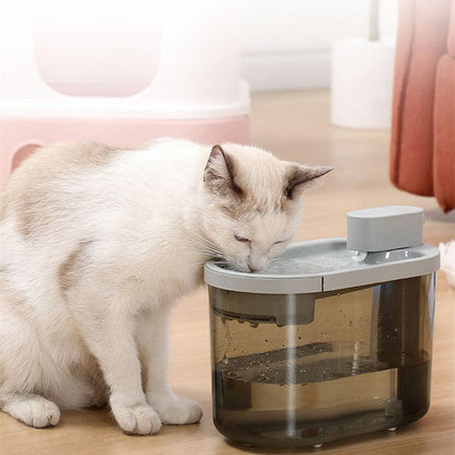 Fresh Flow: Automatic Cat Water Fountain (Motion Sensor, 2 Colors) - US Style Inc.