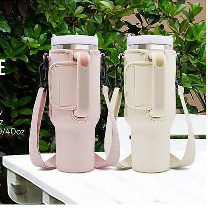 Handle Mug Ice Cream Cup Cover Outdoor Portable - US Style Inc.