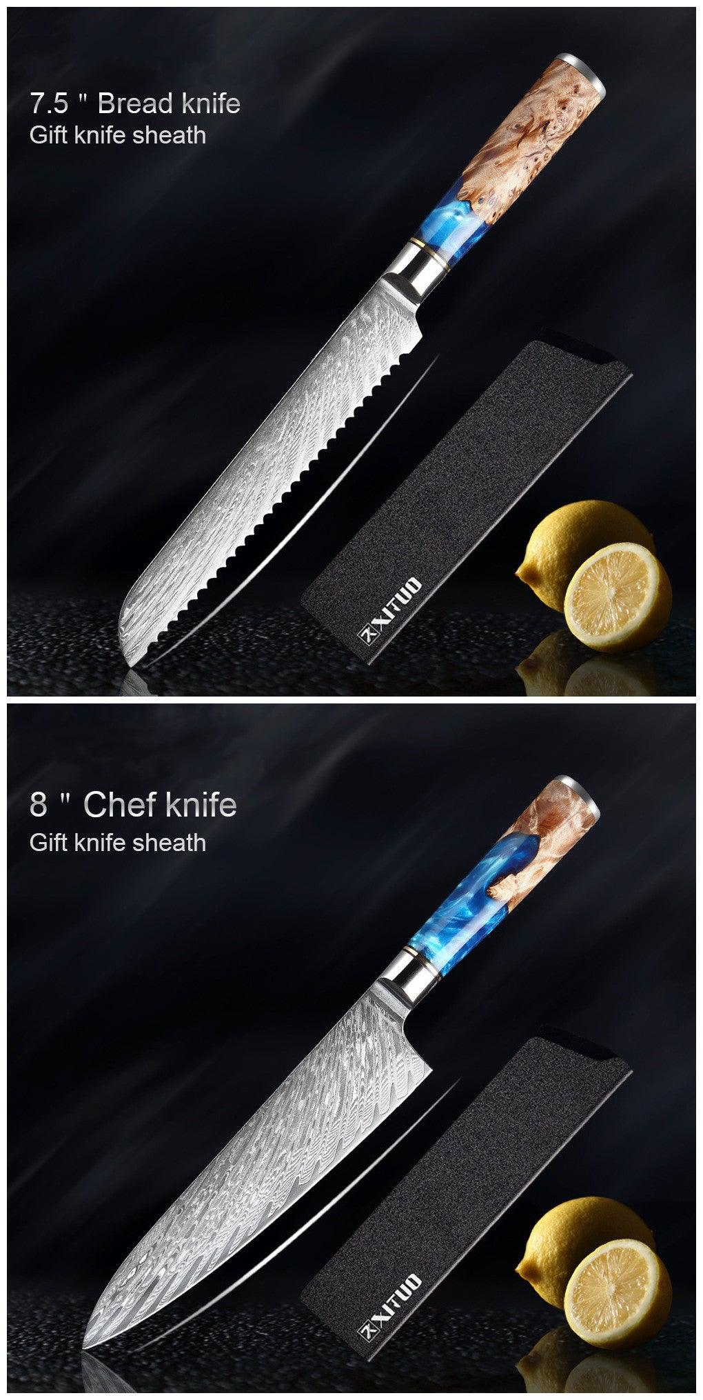 Kitchen Knife Set Chef's Knife Meat Chopping Knife - US Style Inc.