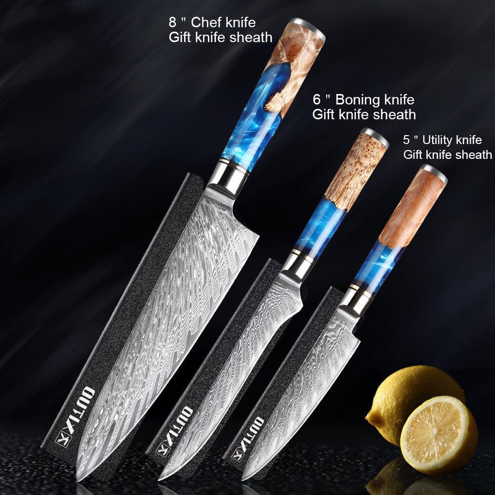 Kitchen Knife Set Chef's Knife Meat Chopping Knife - US Style Inc.