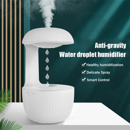 Levitation Illusion Air Humidifier: Nano Mist Diffuser with Soothing Sounds & Optional Aromatherapy - US Style Inc.