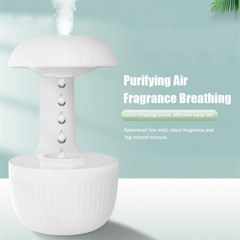 Levitation Illusion Air Humidifier: Nano Mist Diffuser with Soothing Sounds & Optional Aromatherapy - US Style Inc.