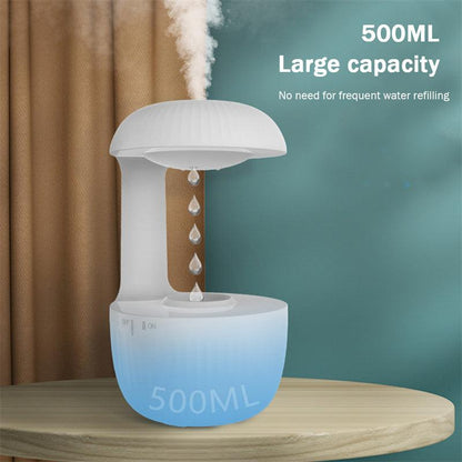 Levitation Illusion Air Humidifier: Nano Mist Diffuser with Soothing Sounds & Optional Aromatherapy - US Style Inc.