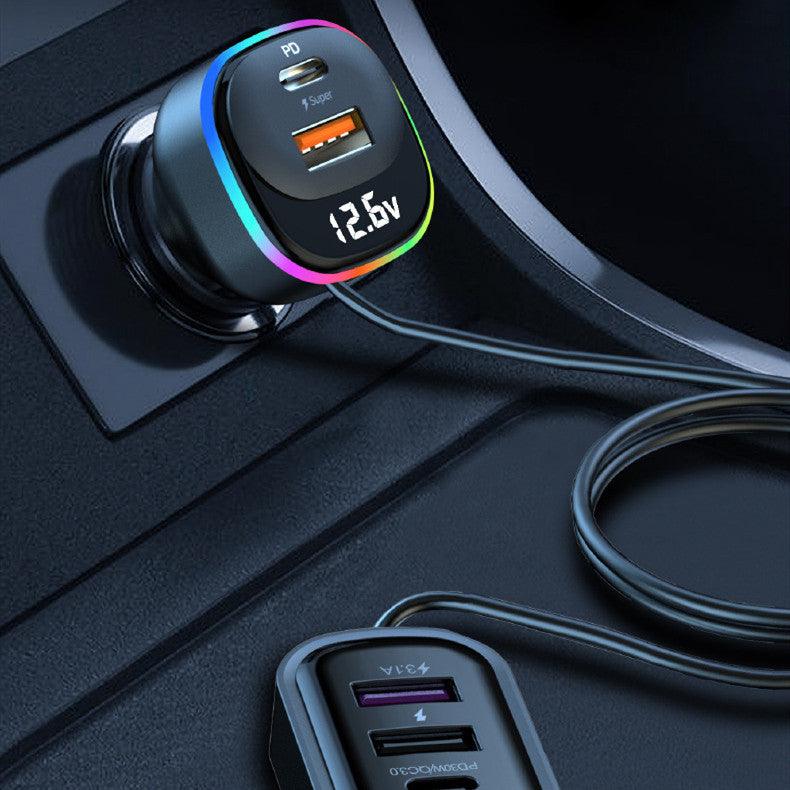 Power Up Your Crew: 5-Port Super Fast Car Charger - US Style Inc.