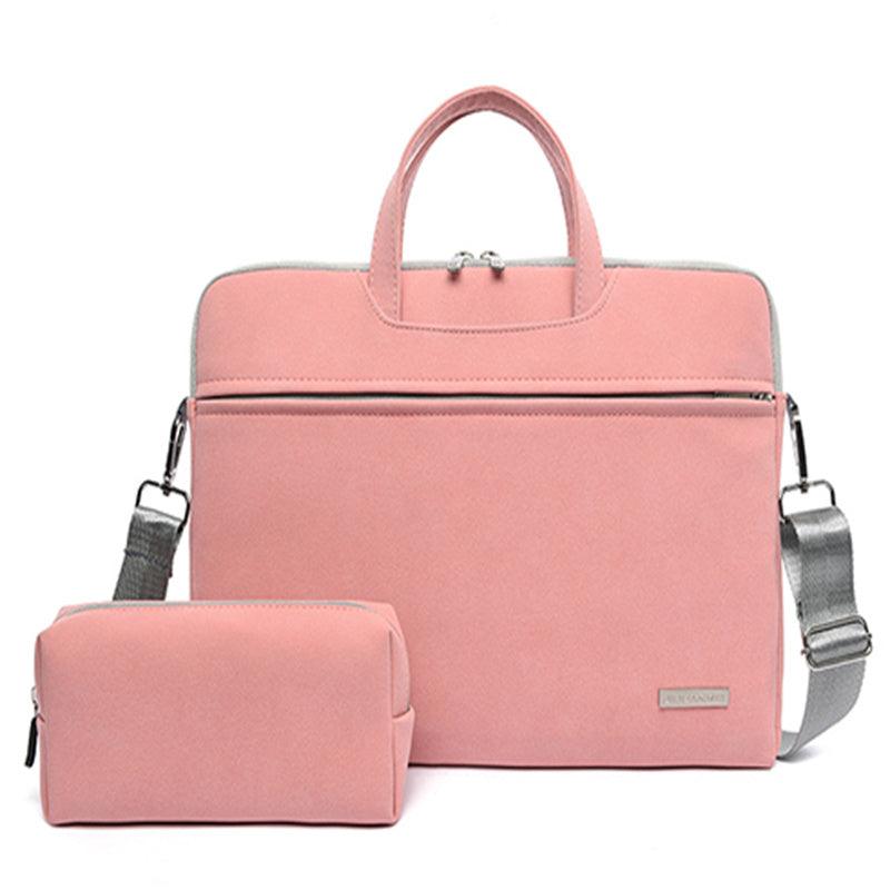 PU Leather Women Laptop Bag Notebook Carrying Case Briefcase For Macbook Air 13.3 14 15.6 Inch Men Handbags Shoulder Mouse Bag - US Style Inc.