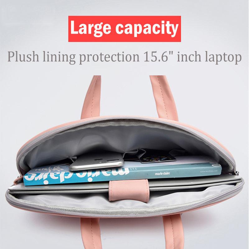 PU Leather Women Laptop Bag Notebook Carrying Case Briefcase For Macbook Air 13.3 14 15.6 Inch Men Handbags Shoulder Mouse Bag - US Style Inc.