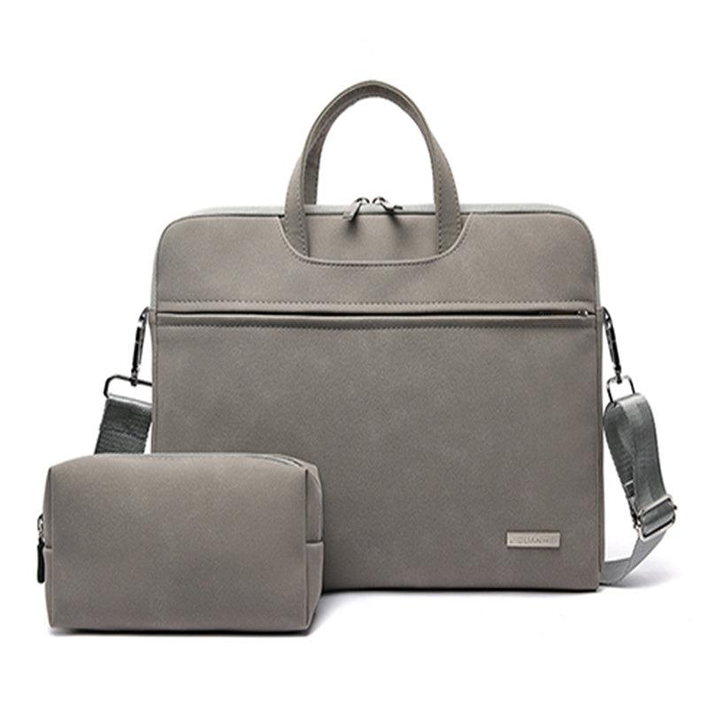 PU Leather Women Laptop Bag Notebook Carrying Case Briefcase For Macbook Air 13.3 14 15.6 Inch Men Handbags Shoulder Mouse Bag - US Style Inc.