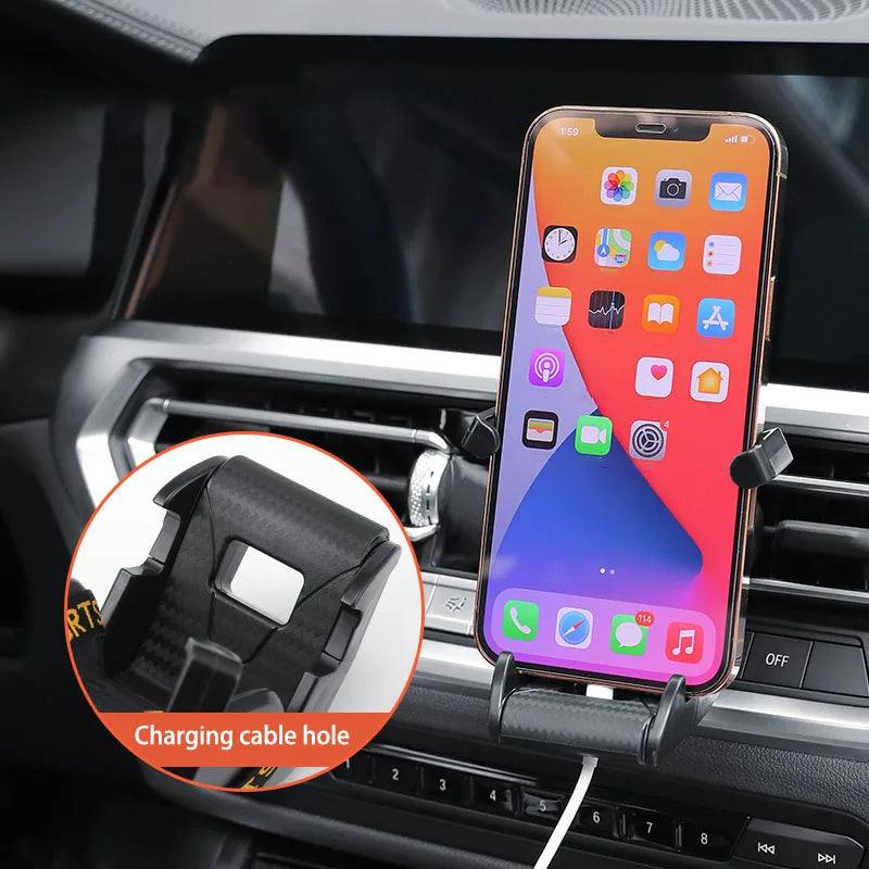 Racing Seat Shape Car Phone Holder Auto Air Vent Mobile Phone Clip 360 Degree Rotatable Car Cellphone Rack For Car Interior - US Style Inc.