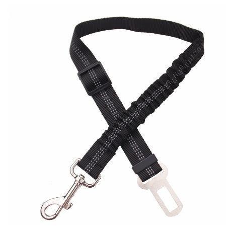 Safe & Secure Ride: Adjustable Dog Seatbelt with Reflective Rope - US Style Inc.