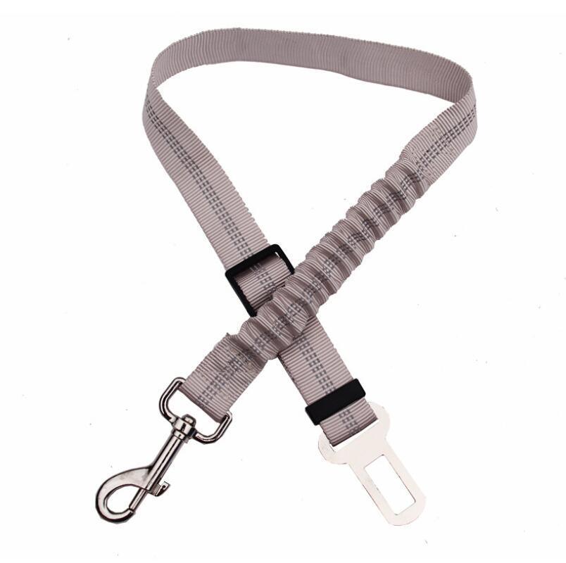 Safe & Secure Ride: Adjustable Dog Seatbelt with Reflective Rope - US Style Inc.