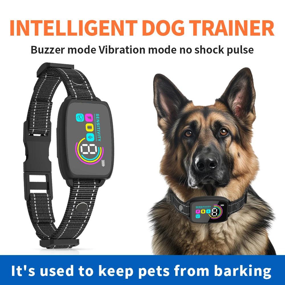 Anti Bark Collar for Dogs Intelligent Dog Trainer.