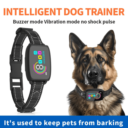 Smart & Safe: Train Your Pup with the Anti-Bark Collar (AI, Multi-Mode, Rechargeable) - US Style Inc.