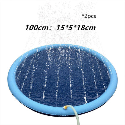 splash pad for kids and pets fun time non slippery - US Style Inc.