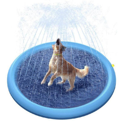 splash pad for kids and pets fun time non slippery - US Style Inc.