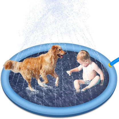 splash pad for kids and pets fun time non slippery - US Style Inc.