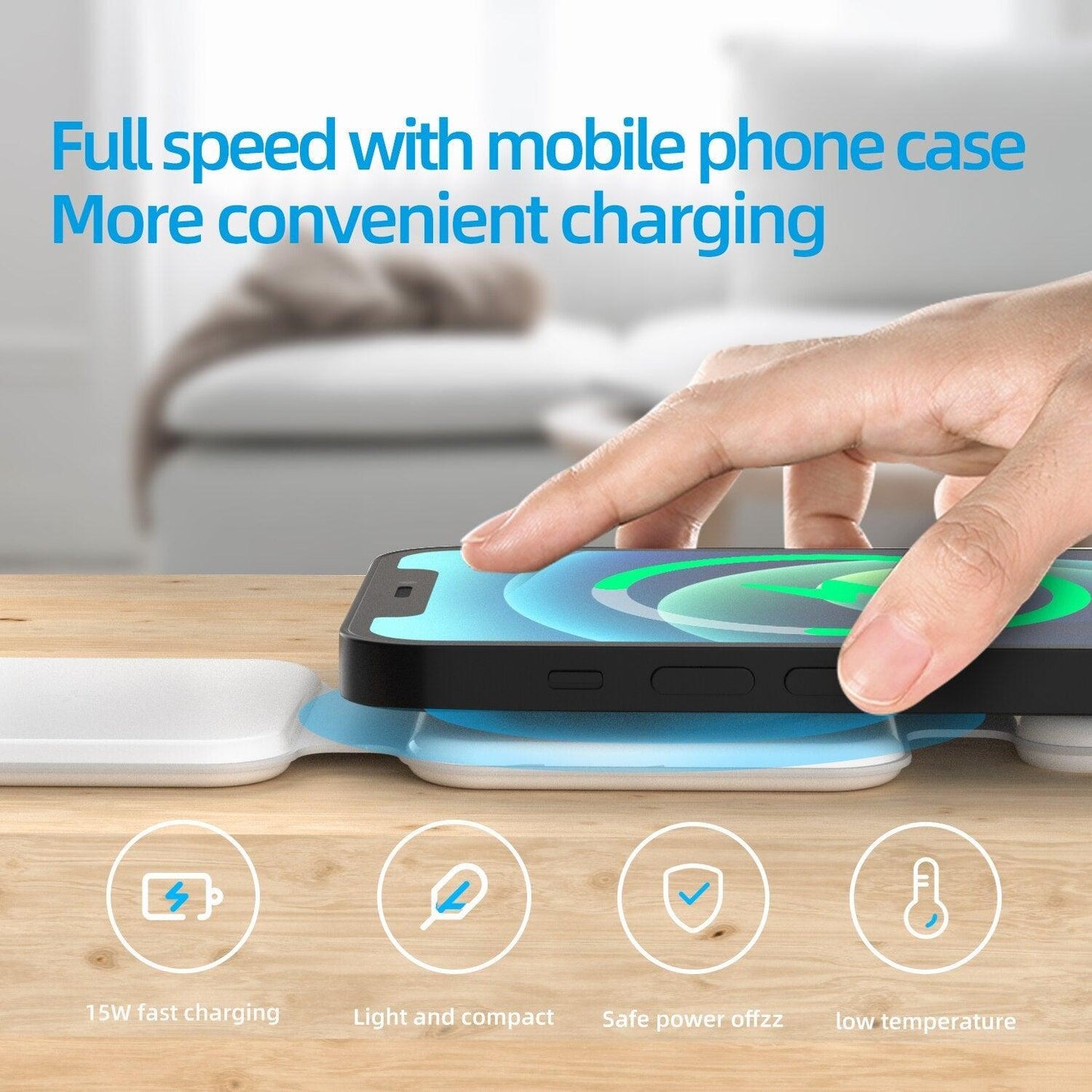 Upgrade Your Charge: 3-in-1 Magnetic Wireless Charger - US Style Inc.